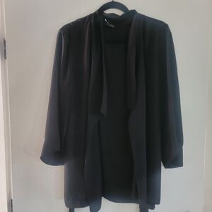 Sparkle & Fade Black Blazer Classic Suit Jacket